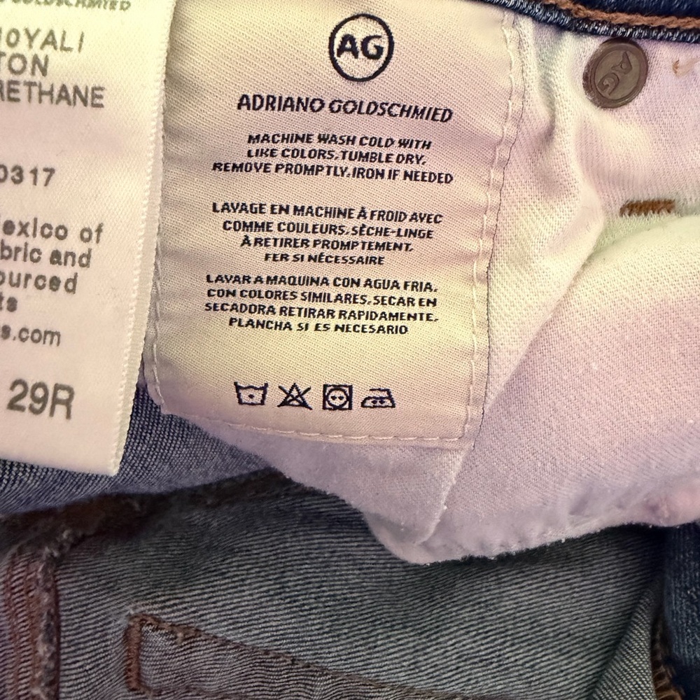 AG Adriano Goldschmied Women’s Prima Ankle 29R - Picture 7 of 8